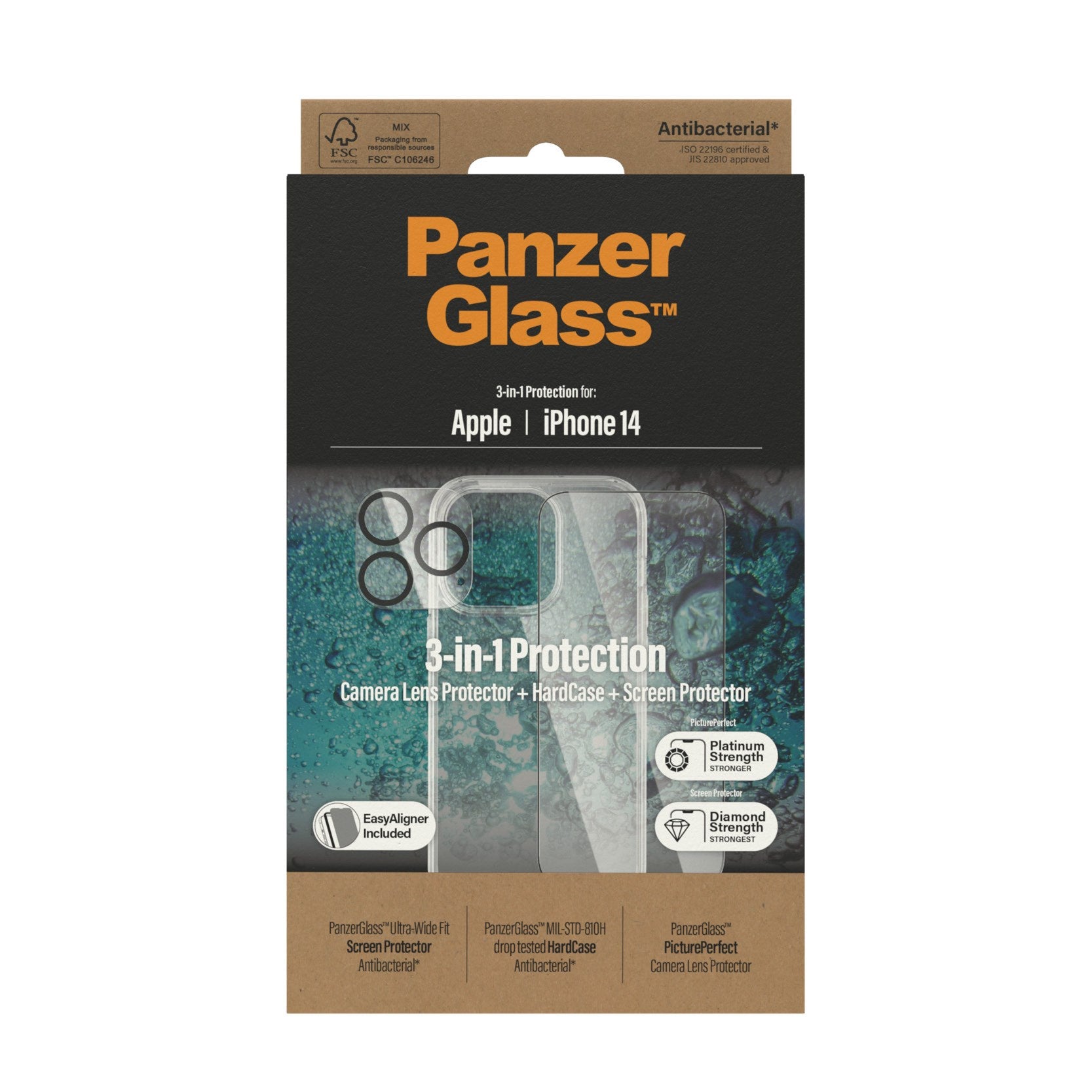 PanzerGlass® 3-in-1 Set  iPhone 14